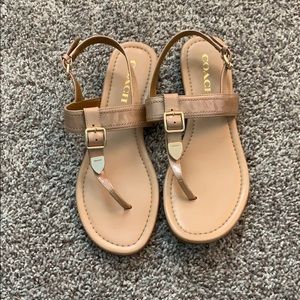 Coach sandals!